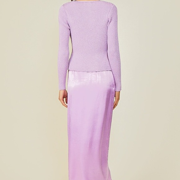 Brand new size L Line & Dot Lavender Maxi Skirt - Picture 3 of 3